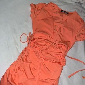 SUPER CUTE ORANGE DRESS (SHEIN)